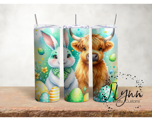 Easter Bunny & Cow Tumbler